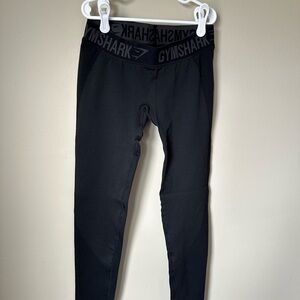 Gymshark Black Leggings Athletic Stretch